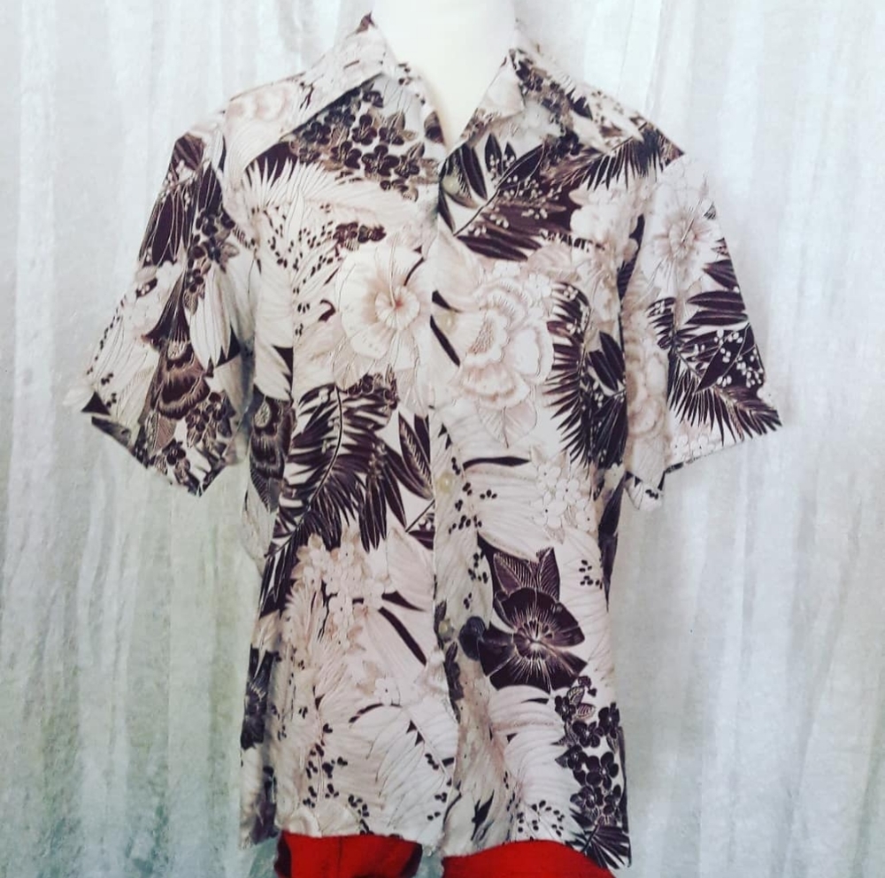 70s Men's Hawaiian shirt